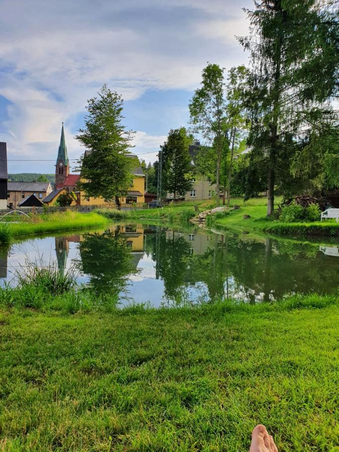 Gasthof-Pension Rotes Haus โอเบอร์วีเซินธาล ภายนอก รูปภาพ